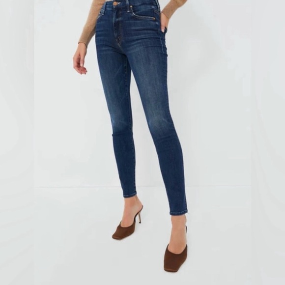 Mother High Waisted Looker Women's Skinny Jeans in Teaming Up Size 26 - Picture 1 of 12